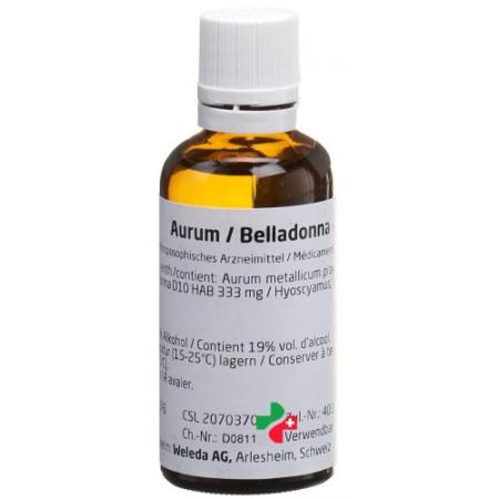 Weleda Aurum/Belladonna comp Dil 50 ml - PrimeCare Global